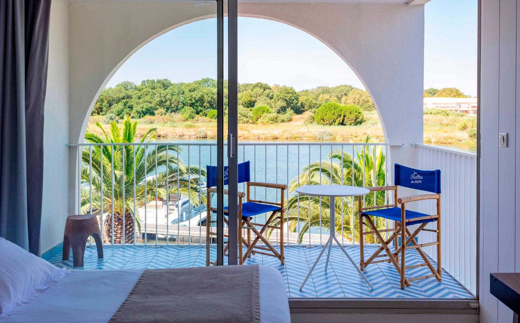 Les Bulles De Mer - Hotel & Spa Sur La Plage Saint-Cyprien  Εξωτερικό φωτογραφία