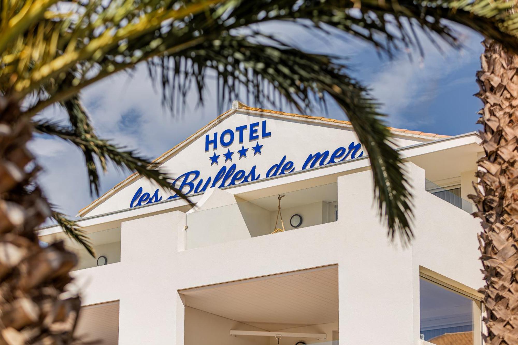 Les Bulles De Mer - Hotel & Spa Sur La Plage Saint-Cyprien  Εξωτερικό φωτογραφία