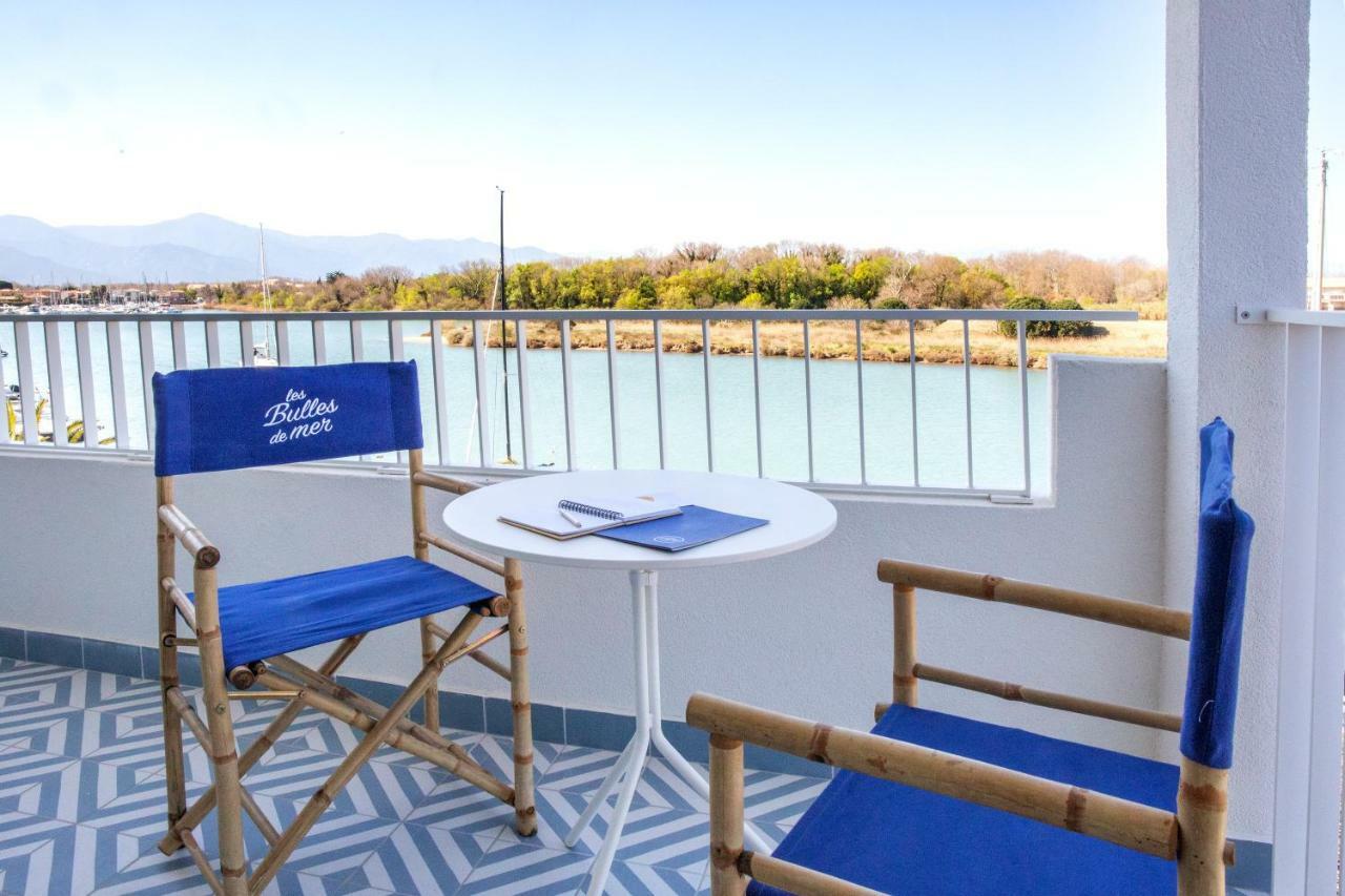 Les Bulles De Mer - Hotel & Spa Sur La Plage Saint-Cyprien  Εξωτερικό φωτογραφία