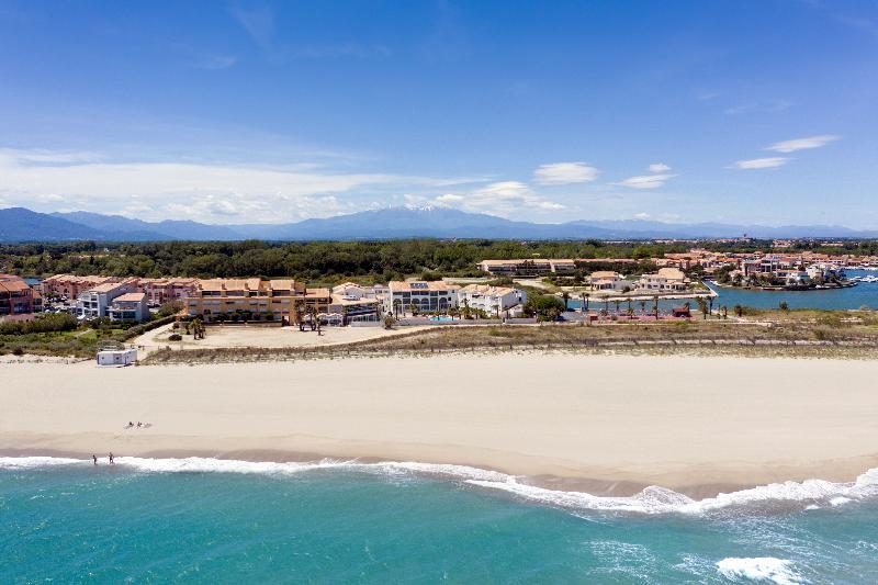 Les Bulles De Mer - Hotel & Spa Sur La Plage Saint-Cyprien  Εξωτερικό φωτογραφία